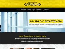 Tablet Screenshot of carvalhoma.com